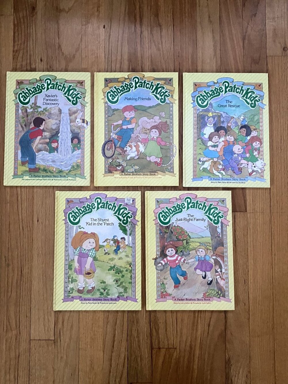 5 Cabbage Patch Kids Books
